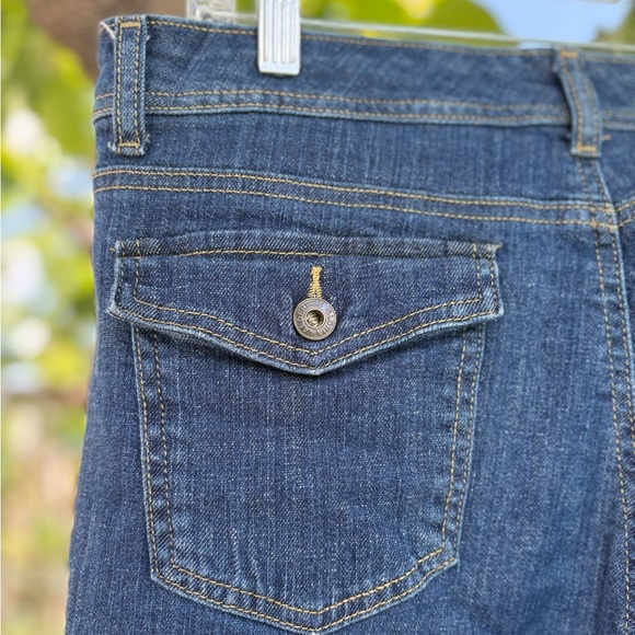 Gloria Vanderbilt The Perfect Fit Denim Straight Leg Jeans | Size 14P - Picture 5 of 9